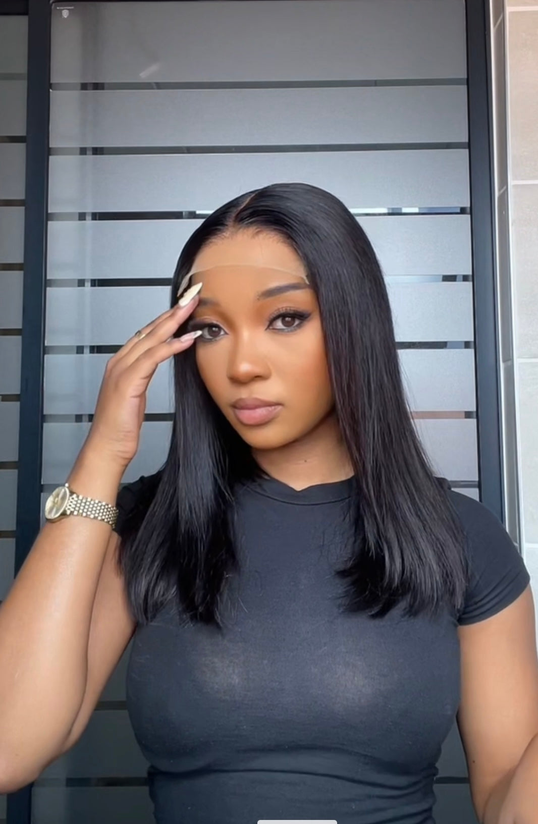 Blunt-Cut 5x5 Double Drawn Bob Wig – Thabee.com