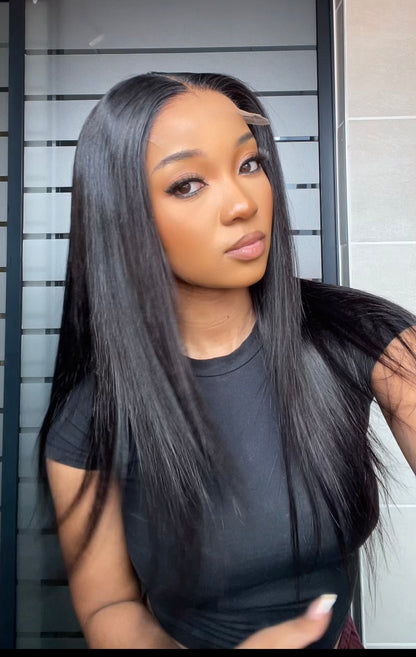 HD 5x5 Ready To Go 100% Virgin Straight Wig